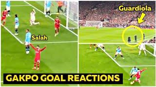 Anfield Erupts with Mind-Blowing Reactions to Cody Gakpo’s GOAL vs Manchester City!