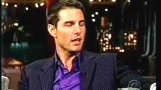 Tom Cruise goes crazy live on Letterman