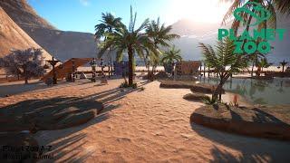 Bactrian Camel Oasis Habitat - Planet Zoo A-Z Speedbuilds