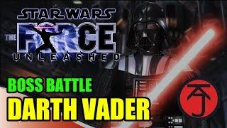 Star Wars: The Force Unleashed - BOSS BATTLE: STARKILLER VS DARTH VADER