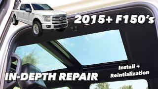 THE BEST SUNROOF REPLACEMENT GUIDE - F150 2015+ Sunroof Rails