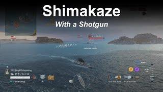 Shimakaze - With a Shotgun - World of Warships Legends - Stream Highlight