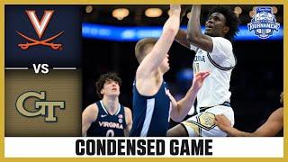 Virginia vs. Georgia Tech Condensed Game | 2025 T. Rowe Price ACC Men's Basketball Tournament