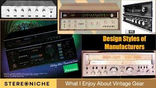 What Are the BEST Designs for Vintage Audio Manufacturers