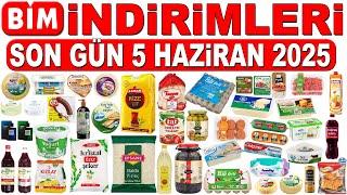 BİM İNDİRİMLERİ BU HAFTA | TEREYAĞI PEYNİR GIDA ÜRÜNLERİ | BİM İNDİRİMLERİ SON GÜN 5 HAZİRAN 2025