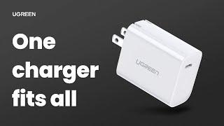 One charger fits all | Ugreen 30W PD USB-C fast Charge