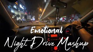 Emotional Night Drive Mashup | Chillout Remix 2024 | Bollywood Chillout Jukebox | Sad Song