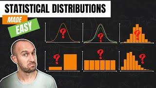 The 6 MUST-KNOW Statistical Distributions MADE EASY [4/13]