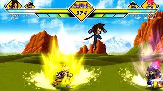 Dragon Ball JUS Edition 2 [ Vegeta SSJ4 , Goku  VS  Vegeta SSJ Deus , Goku Black ]