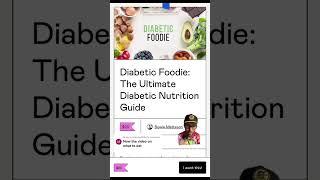 Checkout the Diabetic Foodie to see what I’m eating, drinking and supplementing to get the most out