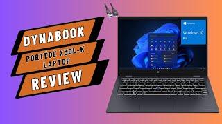 Dynabook Portégé X30L-K laptop Review | Incredibly Portable and Lightweight