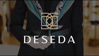 How to Tie a Silk Scarf: The Shoulder Shrug | Inspired by Dr. Deborah Birx | by DESEDA