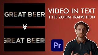 Video in text title QUICK (Premiere Pro CC & CS6 Tutorial)
