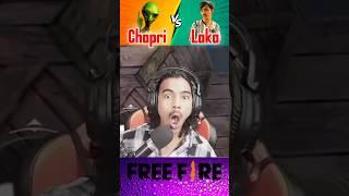 Chapri Hacker Vs Laka Gaming  #shorts #ytshort #gaming #freefire