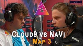 Cloud9 vs Navi Map 3  - BLAST Premier Fall Final 2023 cs2