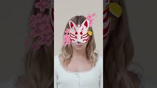 Japanese kitsune mask #effecthouse #tiktok #filters