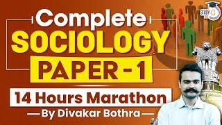 Complete Sociology Optional Paper -1 in One Video | StudyIQ IAS