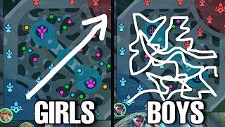 how boys vs girls play mlbb