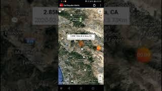 2.9 Earthquake Anza, California 7-2-20