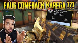 FAUG DOMINATION LOOKS BETTER THAN INDUS | FAUG COMEBACK KAREGA ??? - FAUG GETTING BETTER !!! 