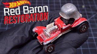 REDLINE HOT WHEELS RESTORATION - Redline Red Baron (enamel paint)