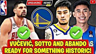  MY GOD! Nikola Vučević, Kai Sotto and Rhenz Abando: the trio that can shock the Warriors!