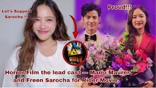 Horror Film Project of the lead cast — Mario Maurer and Freen Sarocha for Rider Movie. 