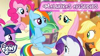 My Little Pony em português  Episódios Favoritos Dos Fãs | 2 hora COMPILAÇÃO | A Amizade é Mágica