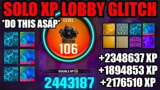 *NEW* SOLO XP LOBBY GLITCH BO6! CAMOS/MASTER PRESTIGE/UNLIMITED XP! BO6 GLITCHES! BO6 ZOMBIES GLITCH