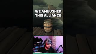 we NUKED this ALLIANCE for the CHEST OF LEGENDS #shorts #twitch #seaofthieves #twitchstreamer