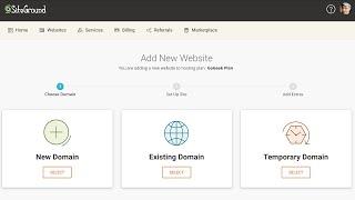 Register Domain Name at SiteGround and Change Nameservers