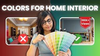 Best Colour Combination For Living Room & Bedroom | Colour Wheel & Colour Theory | Interior Design