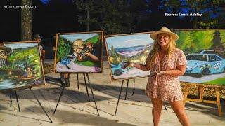 Speed artist Laura Ashley showcases fast art | Part One