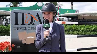 Lillie Keenan & Agana van het Gerendal Z Win WEF 11 Grand Prix