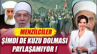 MENZİLCİLER ŞİMDİ DE KUZU DOLMASI PAYLAŞAMIYOR !