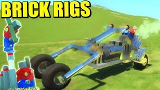 BRICK RIGS - EVANGELION, LOS SIMPSON Y EXPLOSIONES - BRICK RIGS con ROSGAMER | Gameplay Español