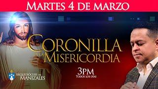 Coronilla de la Divina Misericordia de hoy martes 4 de marzo, Oración de la tarde con Juan Camilo