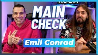 Emil Conrad на гости в MAINCHECK