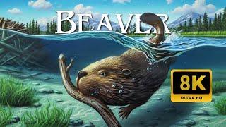 BEAVER | Healing Music • Amazing ANIMAL Journeys • 8k Video UltraHD