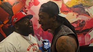 O RED & STIZZ ALMOST FIGHT AS THINGS GET HEATED DURING PRESS CONFRENCE FOR THEIR BOXING MATCH