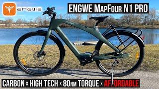 2025's Best Value Carbon E-Bike! - ENGWE MapFour N1 Pro Review & Test (Surprisingly Affordable)