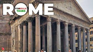 Rome, Italy in 4K – A Full Walk from Start to Finish with Captions - Prowalk Tours