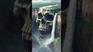 Travel Exploring | Skull Waterfall | Amazon Jungle #shorts #wow #nature