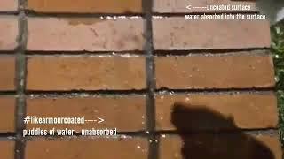 Like Armour Concrete Sealer - Concrete Bricks