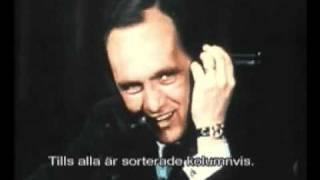 IBM Comedy 1970: Bob Newhart - A Call From Herman Hollerith