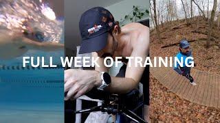 FULL WEEK OF IRONMAN 70.3 TRAINING - TRIATHLON TRAINING VLOG