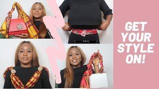 STYLISH WAYS TO WEAR A SCARF - WORK WEAR IDEAS || Black Owned Business