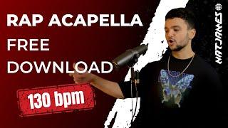 EDM Rap Acapella 130bpm - Download FREE Vocals "HOOK RIGHT" (High Energy)