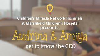 Audrina & Amiya get to know the CEO of Marshfield Clinic Health System