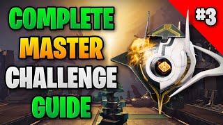 How To Beat Master Challenge Encounter 3 Salvation's Edge!